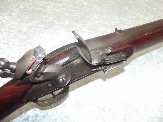 First Indian Pattern Brown Bess Flintlock Musket And Bayonet - Image 34