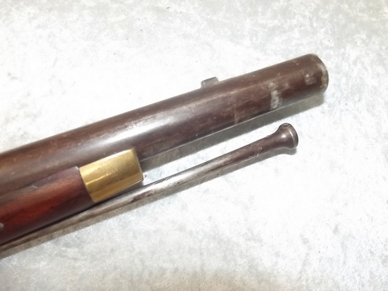 First Indian Pattern Brown Bess Flintlock Musket And Bayonet - Image 8