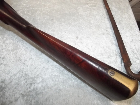 First Indian Pattern Brown Bess Flintlock Musket And Bayonet - Image 10