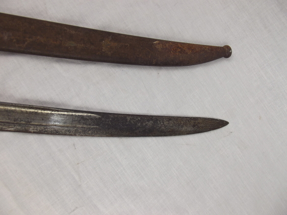 French M1866 Chassepot Sword Bayonet & Steel Scabbard #1 - Image 2
