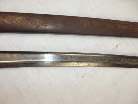 French M1866 Chassepot Sword Bayonet & Steel Scabbard #1 - Image 16