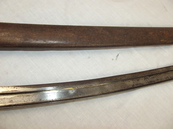 French M1866 Chassepot Sword Bayonet & Steel Scabbard #1 - Image 6