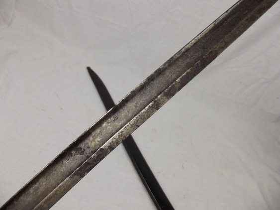 French M1866 Chassepot Sword Bayonet & Steel Scabbard - Image 11