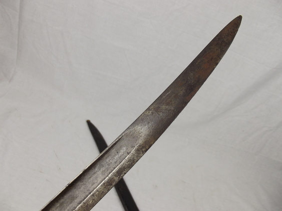 French M1866 Chassepot Sword Bayonet & Steel Scabbard - Image 12