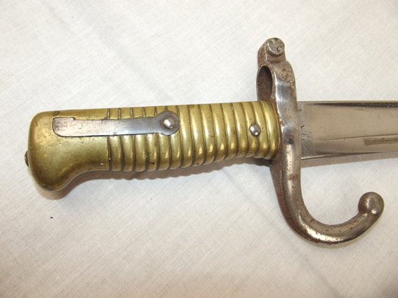French M1866 Chassepot Sword Bayonet & Steel Scabbard #2 - Image 13
