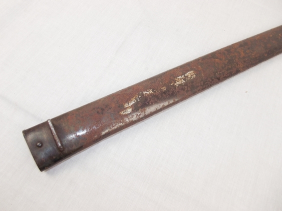 French M1866 Chassepot Sword Bayonet & Steel Scabbard #2 - Image 5