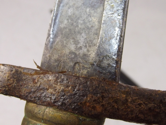 French M1866 Chassepot Sword Bayonet & Steel Scabbard - Image 3