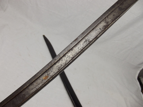 French M1866 Chassepot Sword Bayonet & Steel Scabbard - Image 8