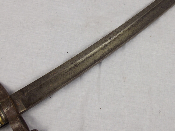 French Model 1842 Yataghan sword bayonet for Artillery - Image 15