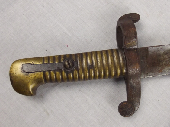 French Model 1842 Yataghan sword bayonet for Artillery - Image 3