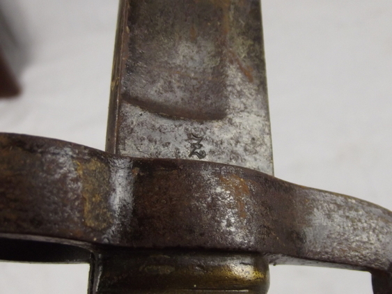 French Model 1842 Yataghan sword bayonet for Artillery - Image 7