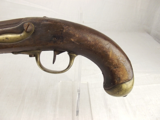 French c1814 Percussion Pistol - Image 5