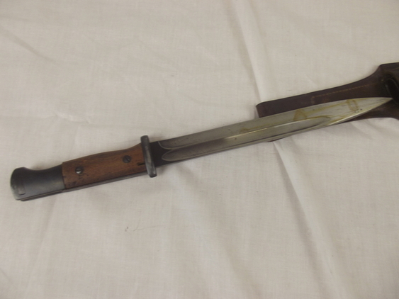 German WW2 K98 Bayonet, Frog And Scabbard By Coppel - Image 5