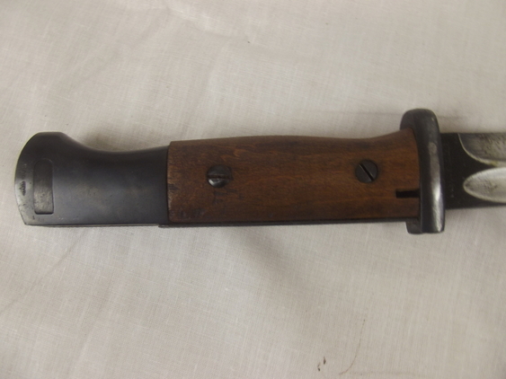 German WW2 K98 Bayonet, Frog And Scabbard By Coppel - Image 6