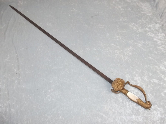 Imperial German Wilhelm II Era Officer’s Rapier