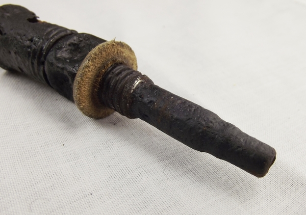 Inert WW1 German M1917 Egg Grenade with Traction Igniter Fuse - Image 4