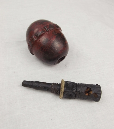 Inert WW1 German M1917 Egg Grenade with Traction Igniter Fuse - Image 7