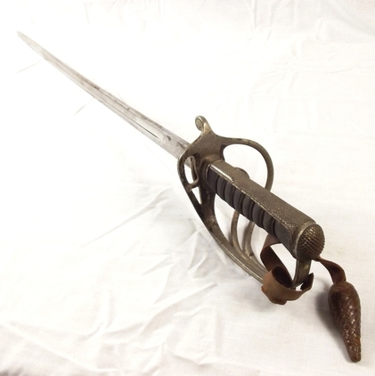 Initialed WW1 1821 Pattern Army Service Corps Officers Sword By Wilkinson - Image 3