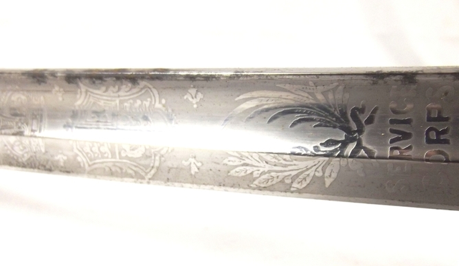 Initialed WW1 1821 Pattern Army Service Corps Officers Sword By Wilkinson - Image 8
