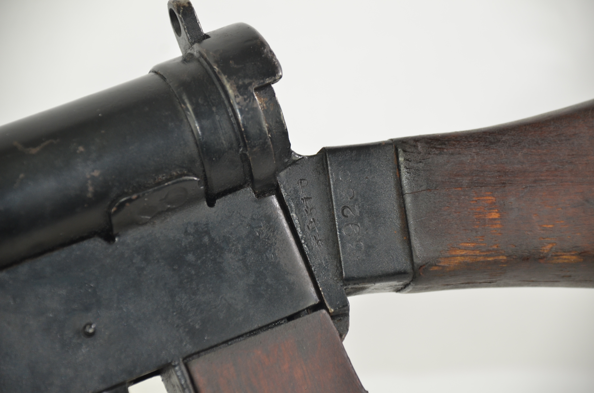 WW2 Mk5 Sten Gun With Inert Rounds, Spare Magazine and Bayonet (Deactivated) - Image 3