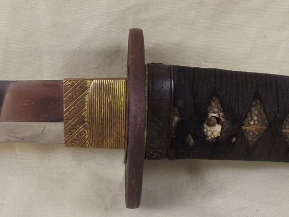 Japanese circa 1530 signed Wakizashi Sword - Image 18