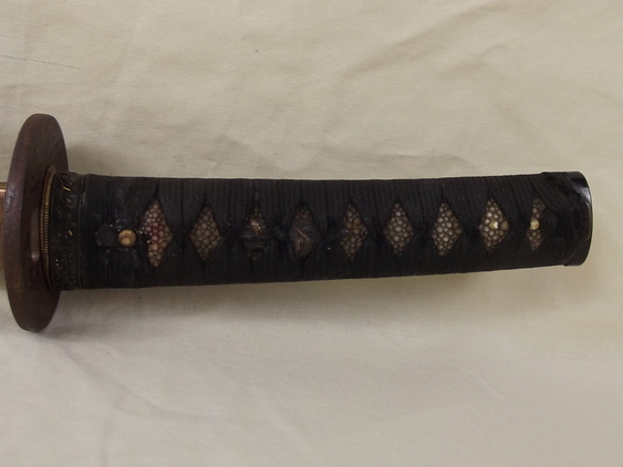 Japanese circa 1530 signed Wakizashi Sword - Image 6