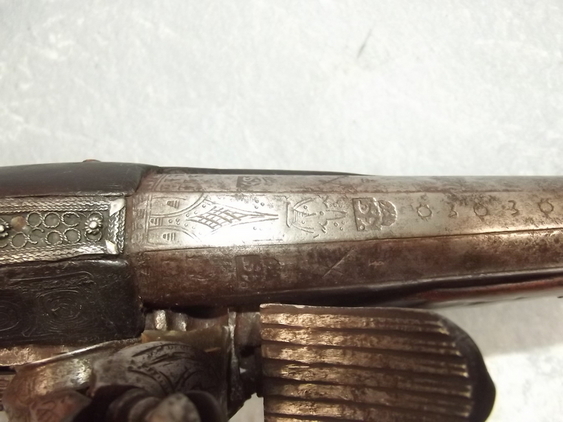 Late 17th Century Spanish Fine Decorated Flintlock Pistol - Image 13
