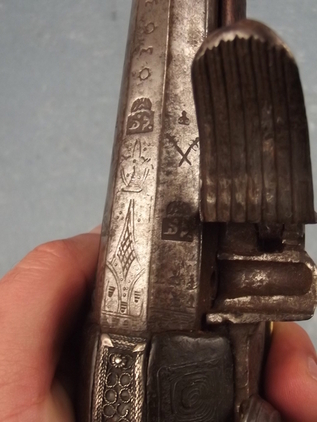 Late 17th Century Spanish Fine Decorated Flintlock Pistol - Image 6