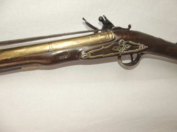 Late 18th / Early 19th Century Blunderbuss With Spring Loaded Bayonet - Image 12