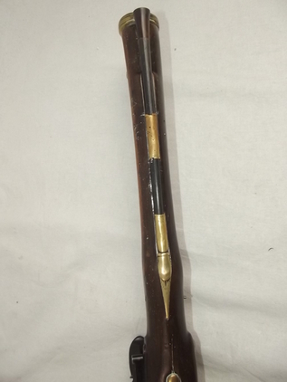 Late 18th / Early 19th Century Blunderbuss With Spring Loaded Bayonet - Image 5