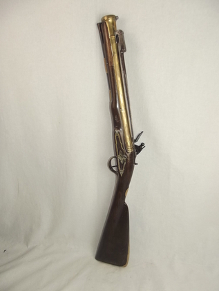 Late 18th / Early 19th Century Blunderbuss With Spring Loaded Bayonet - Image 10
