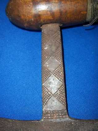 Late 19th Century Zulu Carved Axe - Image 5