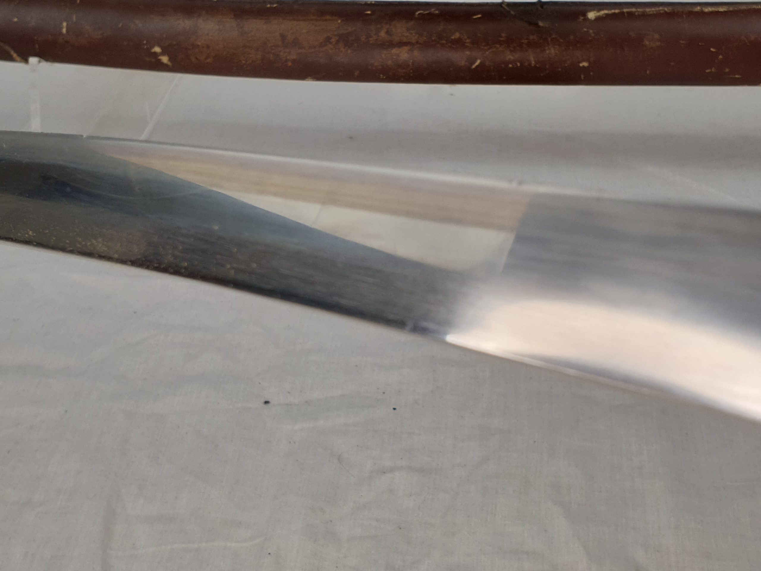Late WW2 Rare Stainless Steel Bladed Last Ditch Katana - Image 12