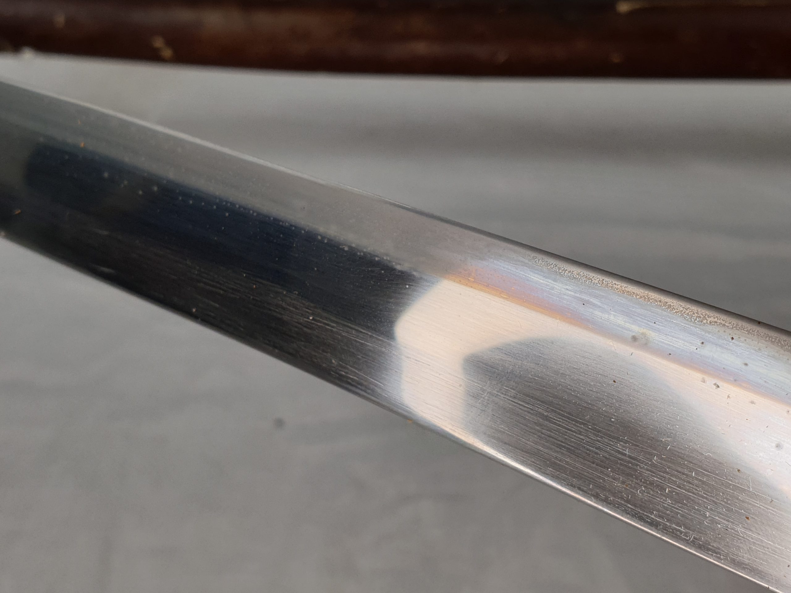 Late WW2 Rare Stainless Steel Bladed Last Ditch Katana - Image 16
