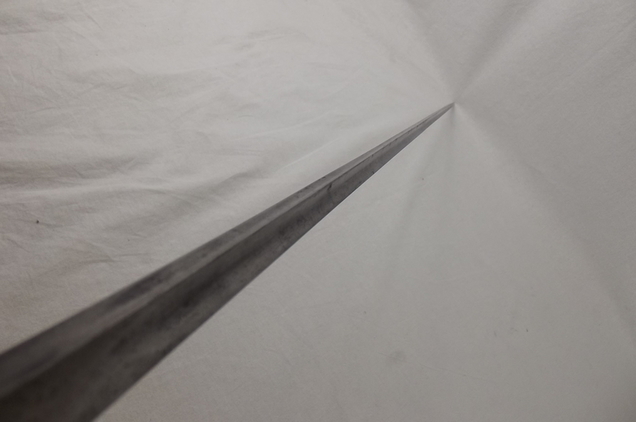 Mid 18th Century Silver Hilted Dated English Small Sword - Image 2