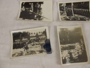 Original Photographs Of The German WW2 Battleship Deutschland, Funeral Procession And Hitler