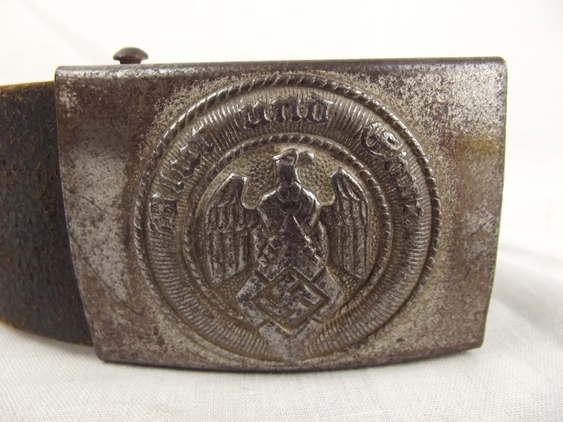 Original WW2 Original WW2 Hitler Youth Leaders Belt & Buckle - Image 7