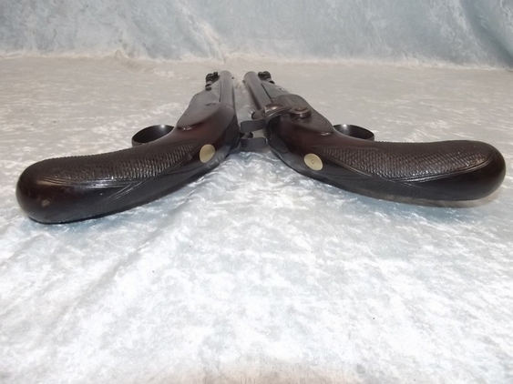 Pair of 18th Century Duelling Percussion Pistols by H.W. Mortimer Of London - Image 12