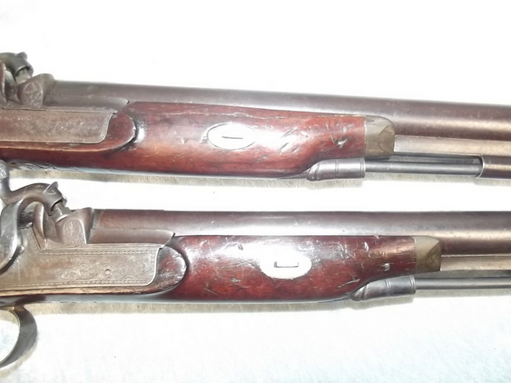 Pair of 18th Century Duelling Percussion Pistols by H.W. Mortimer Of London - Image 14