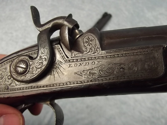 Pair of 18th Century Duelling Percussion Pistols by H.W. Mortimer Of London - Image 23