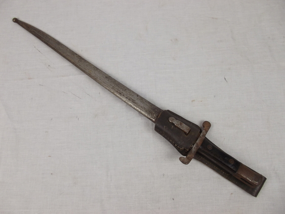Portuguese M1886 Styer Bayonet and Scabbard - Image 18