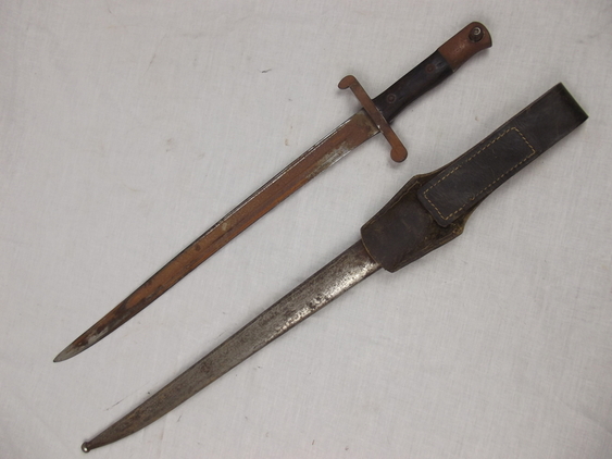 Portuguese M1886 Styer Bayonet and Scabbard - Image 20