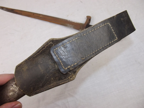Portuguese M1886 Styer Bayonet and Scabbard - Image 8