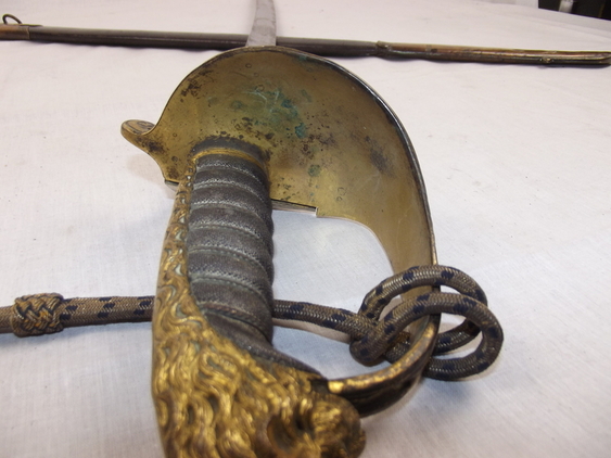 Pre-1854 Royal Dockyard Battery 1821 Pattern Wilkinson Sword - Image 3