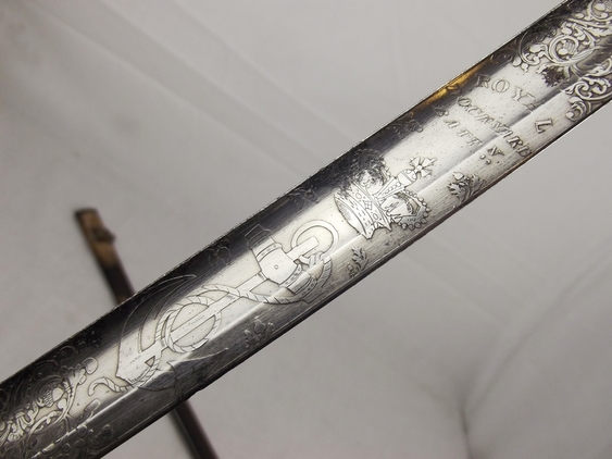 Pre-1854 Royal Dockyard Battery 1821 Pattern Wilkinson Sword - Image 25