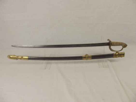 Rare 1897 Pattern EIC Navy Sword And Scabbard 1854 By Wilkinson