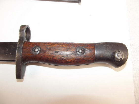 Rare 1921 M1907 Australian SMLE Bayonet And Scabbard - Image 11