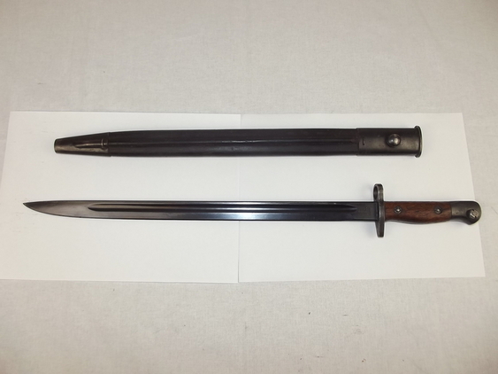 Rare 1921 M1907 Australian SMLE Bayonet And Scabbard