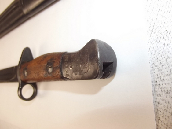 Rare 1921 M1907 Australian SMLE Bayonet And Scabbard - Image 6