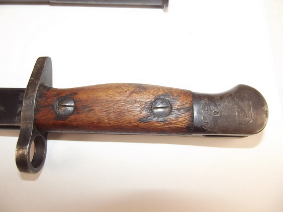 Rare 1921 M1907 Australian SMLE Bayonet And Scabbard - Image 7